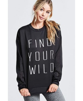Forever 21 Active Find Your Wild Top