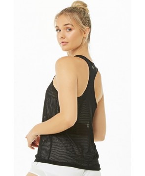 Forever 21  Active Mesh Racerback Tank Top