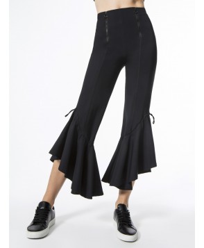 Carbon38 Crop Gathered Flare Pant