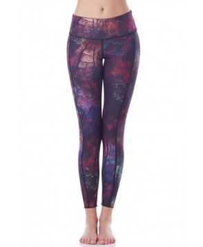 Hottie Yoga Wear Reversible Enchanted Forest Quench Legging